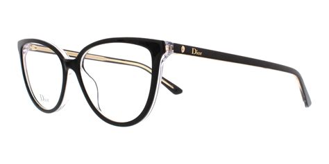 Dior eyeglass frames with crystals